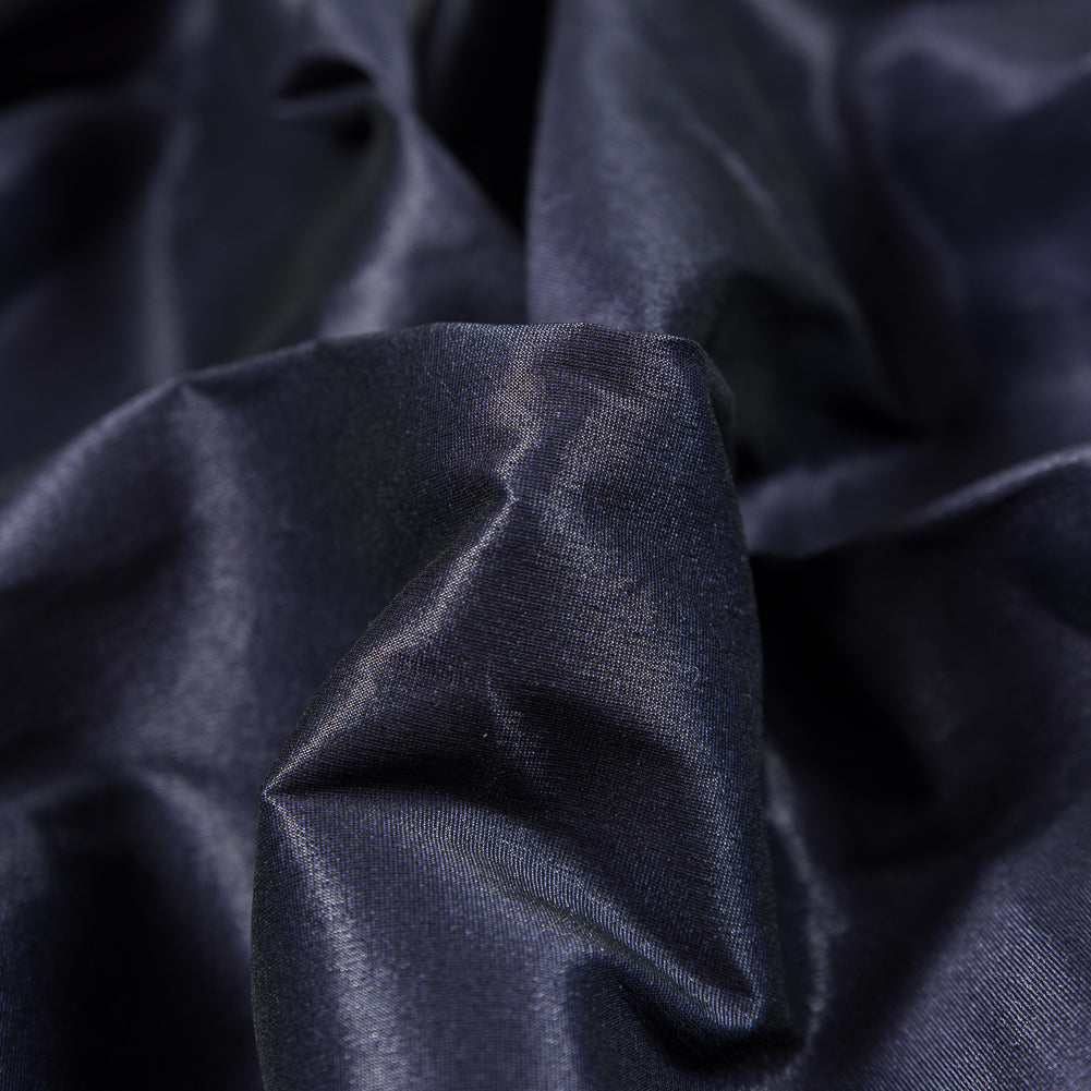 Nicole Miller Purple Velvet Stretch Taffeta - Detail