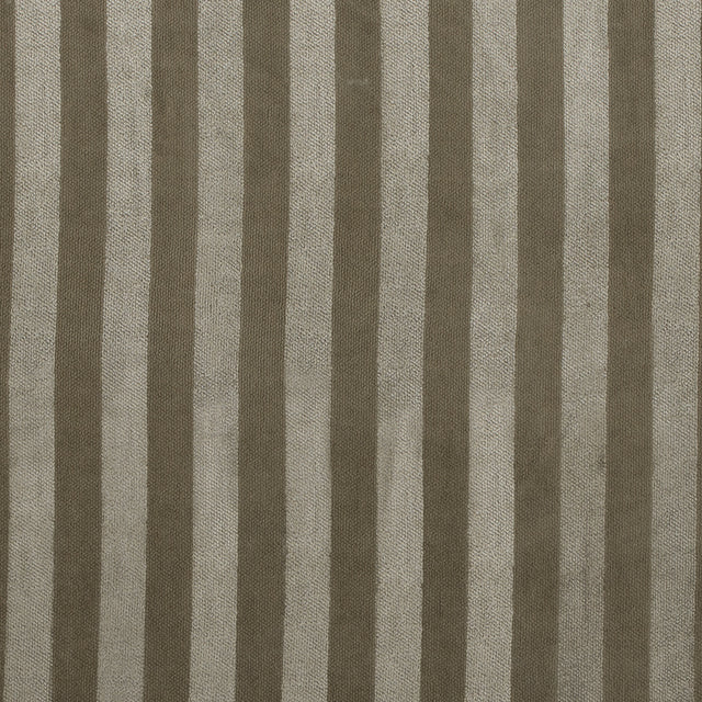 Golden Beige Awning Striped Cotton Upholstery Velveteen