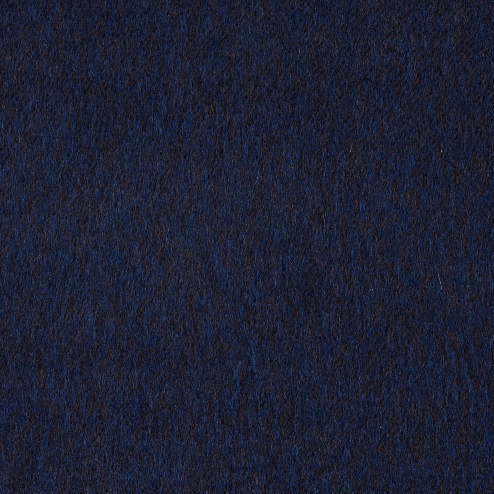 Blue and Brown Wool Twill