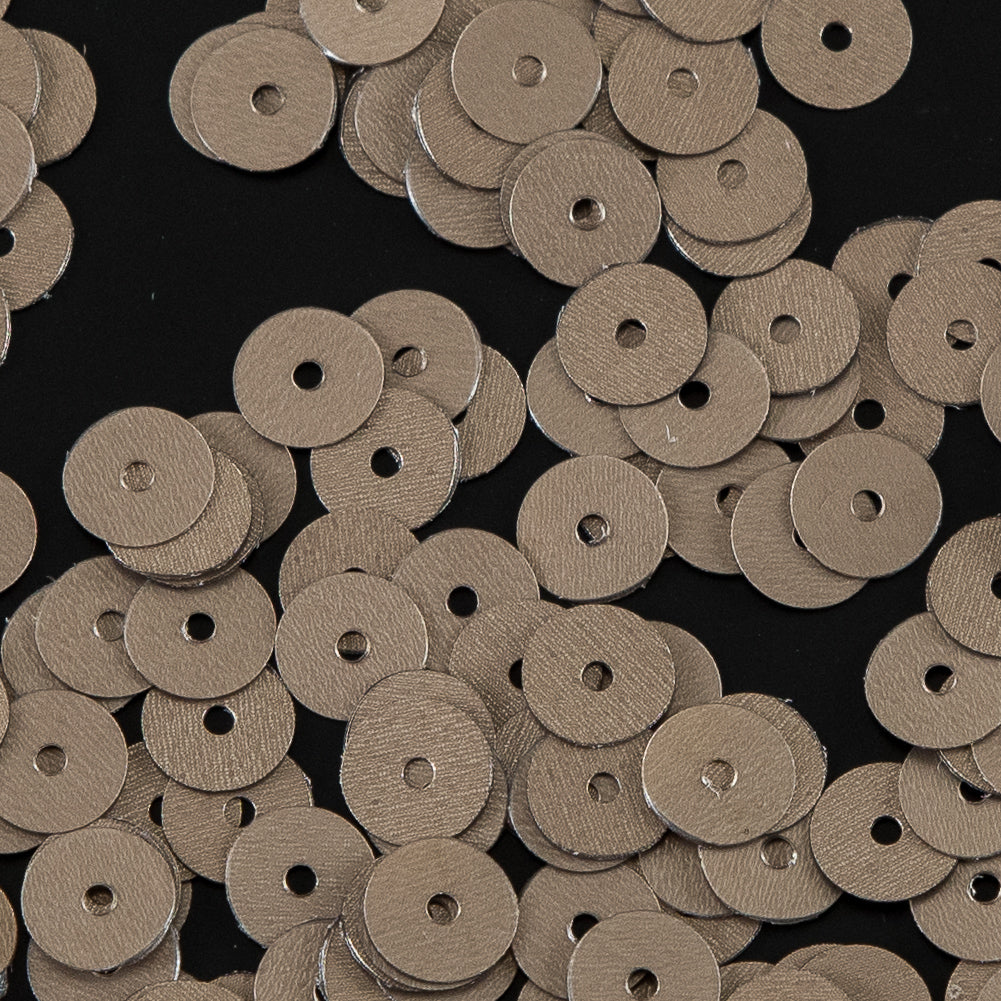 Bag of Antique Gold Dull-Bright Loose Sequins - 6mm Detail