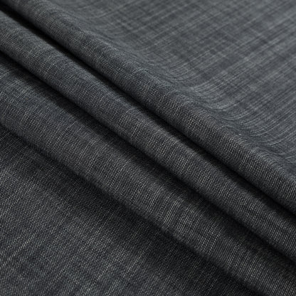 Black Antiqued Stretch Cotton Denim Folded