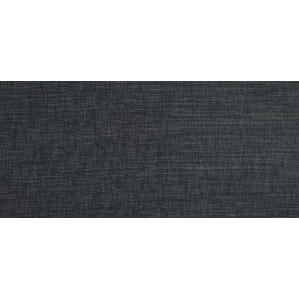 Black Antiqued Stretch Cotton Denim Full