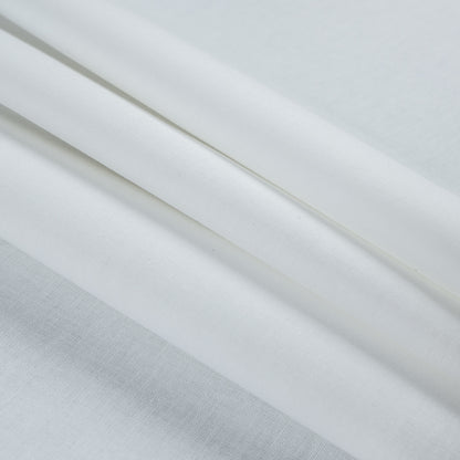 Canadian White Cotton Canvas Folded