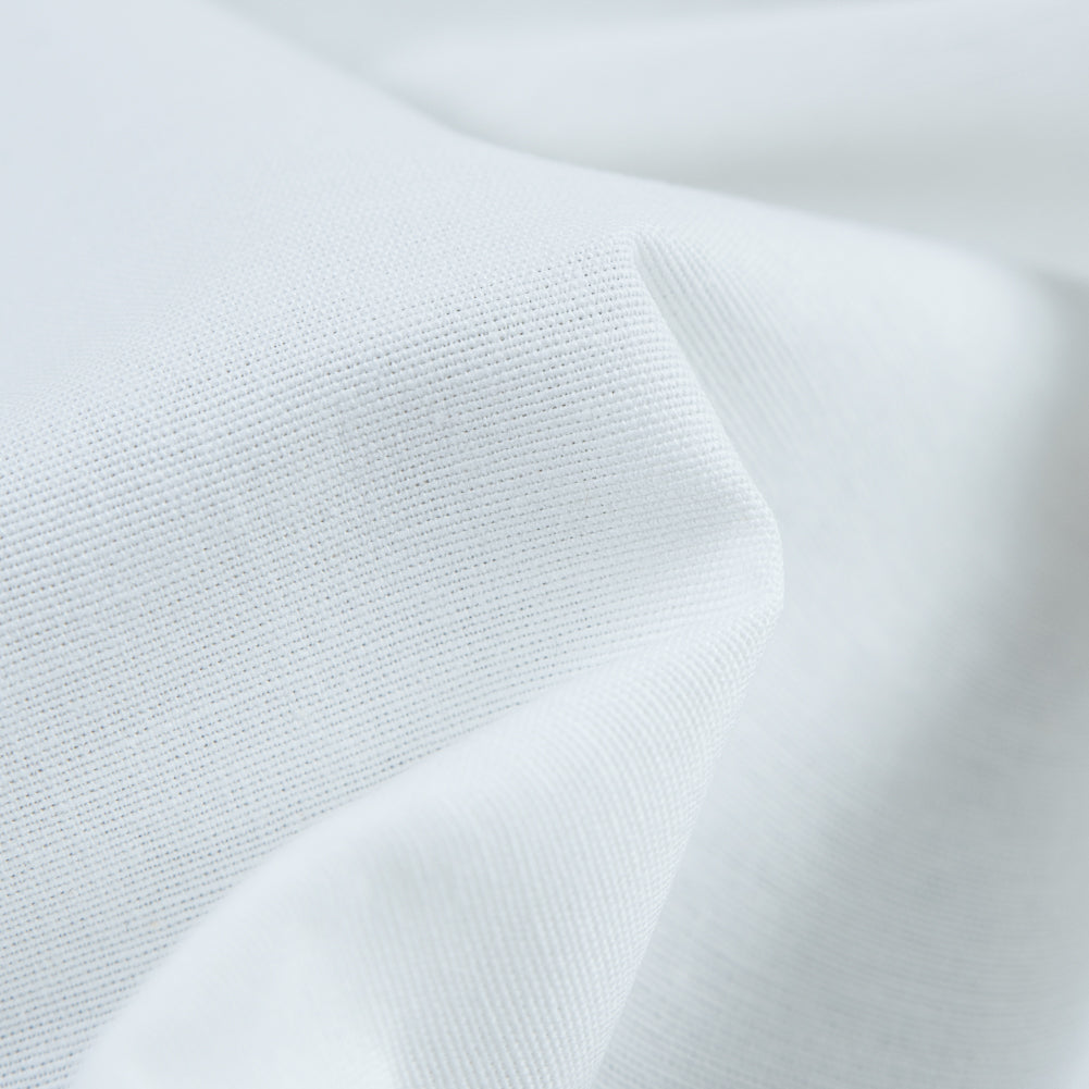 Canadian White Cotton Canvas Detail