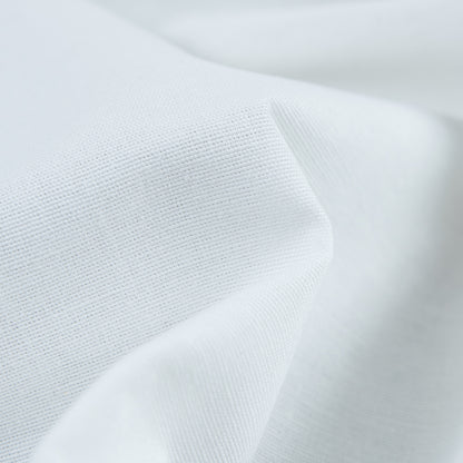 Canadian White Cotton Canvas Detail