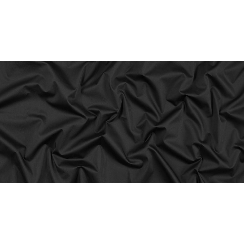 Theory Black Thin Stretch Cotton Sateen - Folded