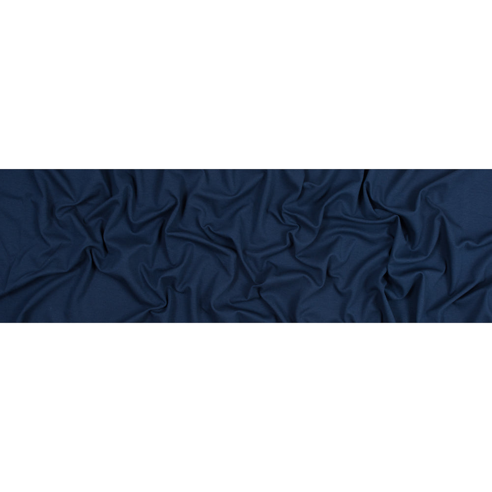 Navy Stretch Knit Pique Full