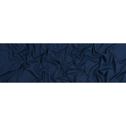 Navy Stretch Knit Pique Full