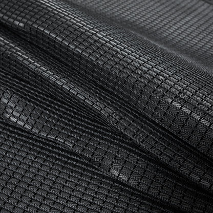 Alexander Wang Silver and Black Ribbed Novelty Double Knit - Detail