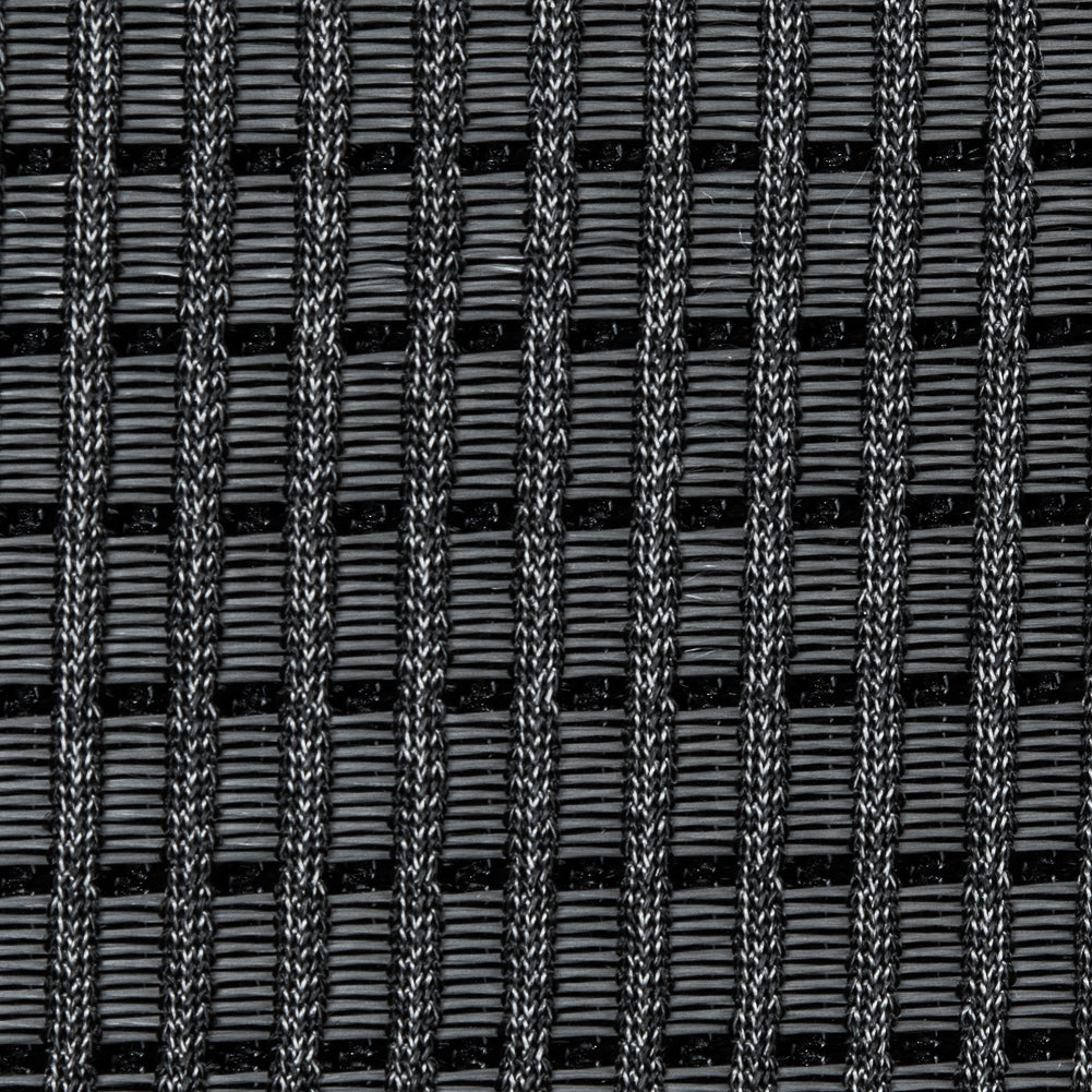 Alexander Wang Silver and Black Ribbed Novelty Double Knit - Full