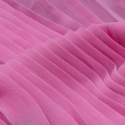 Almond Blossom Accordion Pleated Chiffon - Full