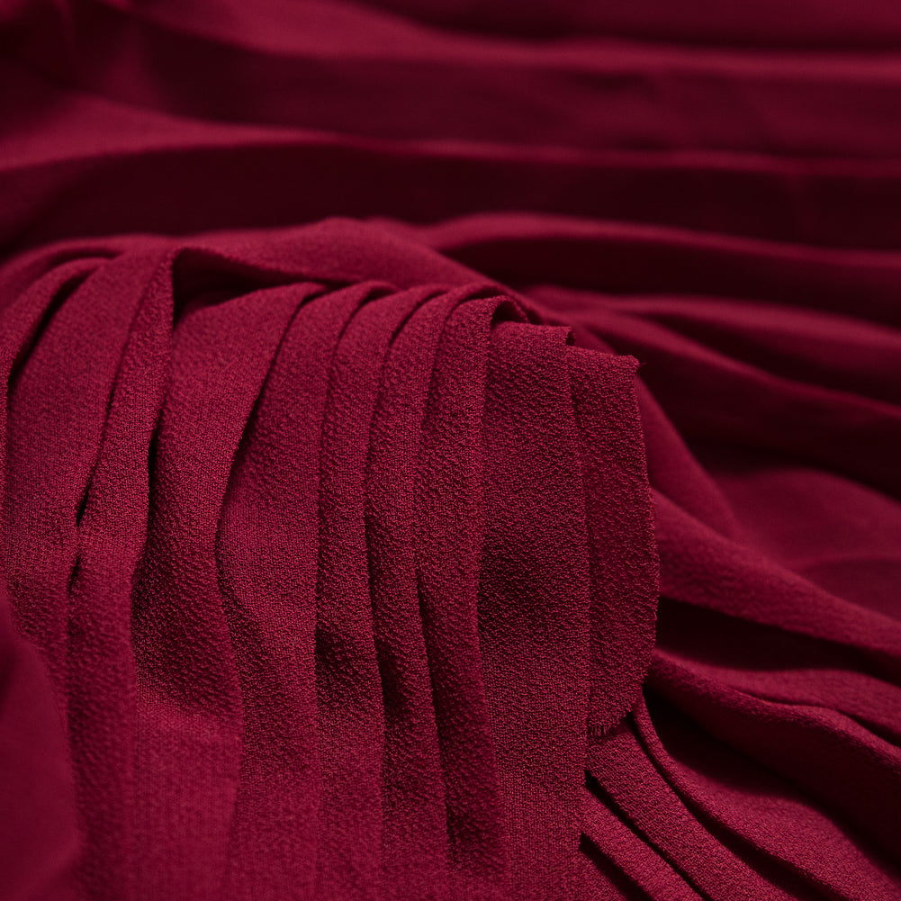 Rhododendron Accordion Pleated Chiffon - Full
