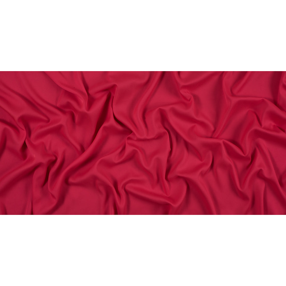 Teaberry Stretch Polyester Woven Full