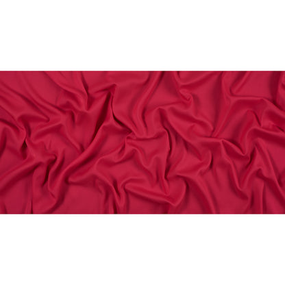 Teaberry Stretch Polyester Woven Full
