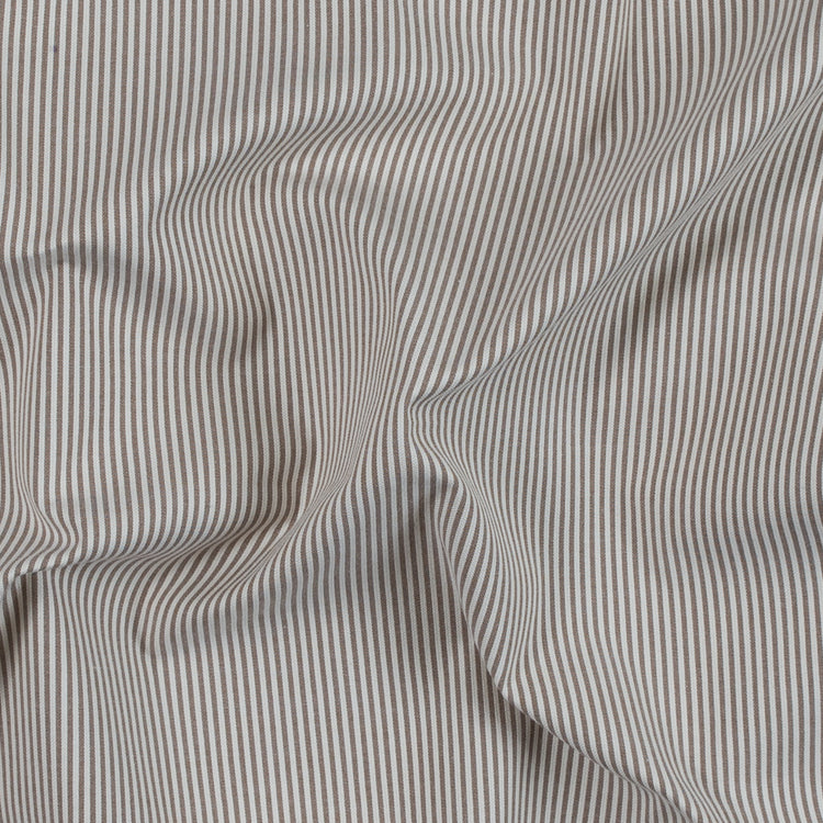 template--25130090922057__main-Brownie and White Candy Striped Stretch Cotton Woven