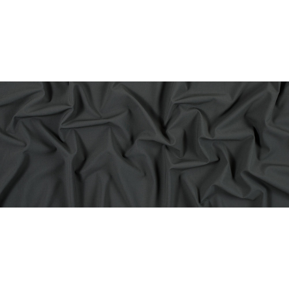 Dusty Olive Stretch Cotton and Polyester Woven Full