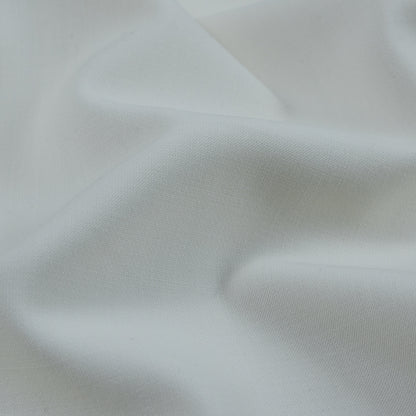 Whisper White Stretch Blended Cotton Woven - Detail