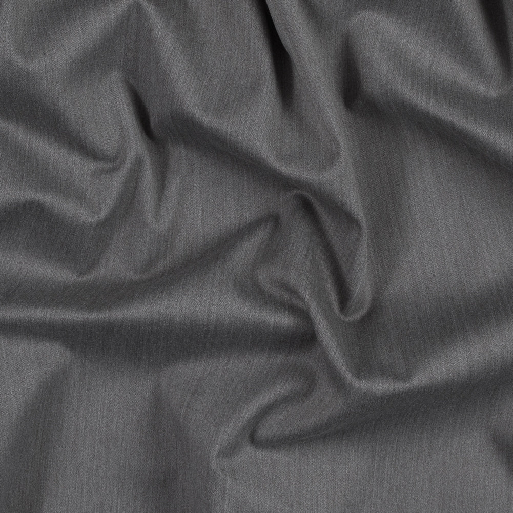 Heathered Atmosphere Stretch Polyester Twill
