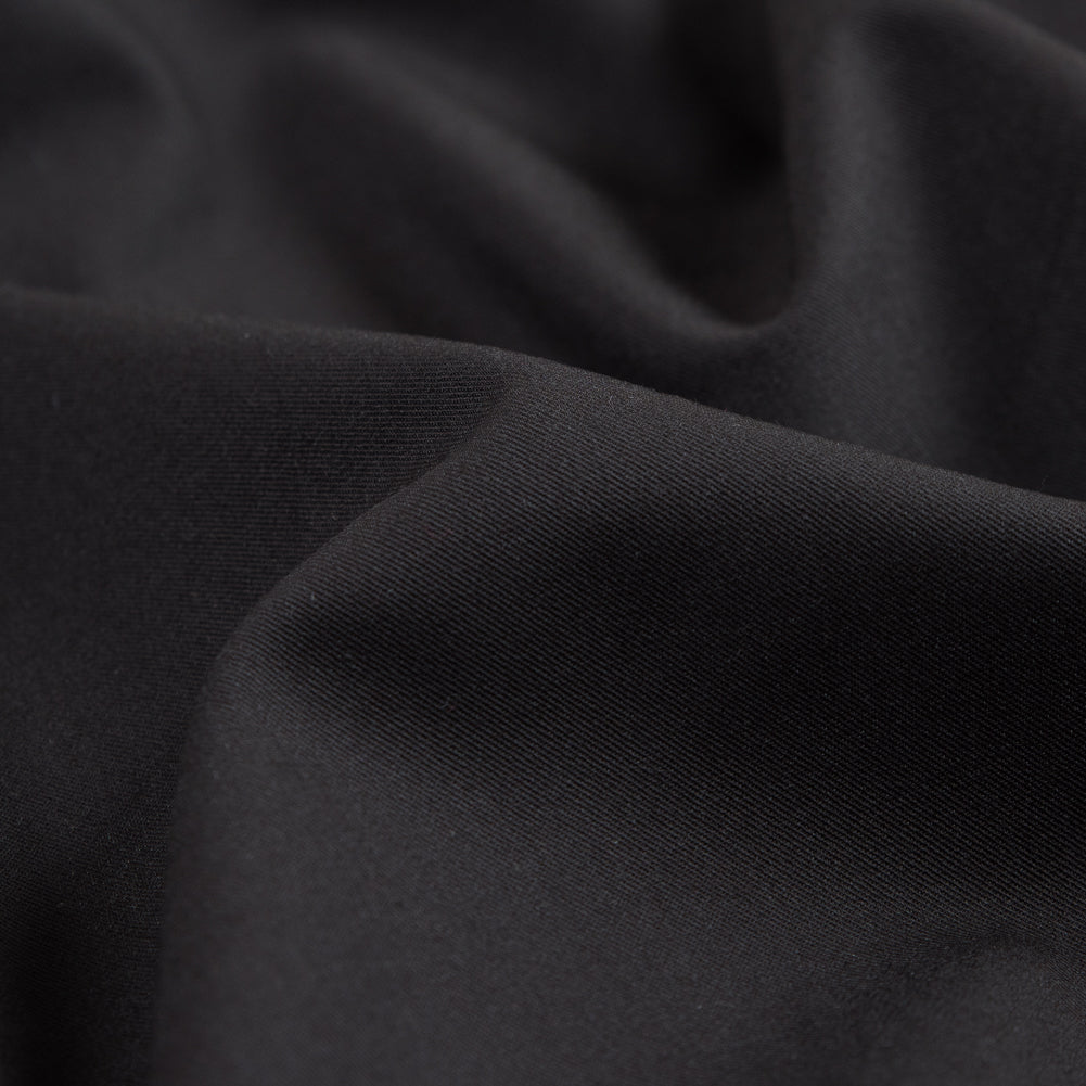 Coffeebean Stretch Polyester Twill Detail