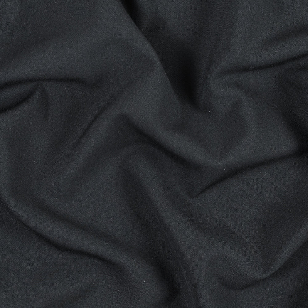 Black Blended Stretch Woven