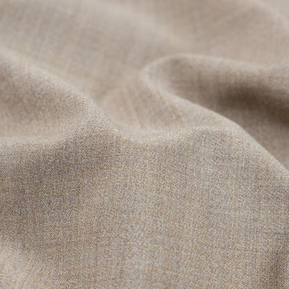 Heathered Candied Ginger Stretch Suiting Detail
