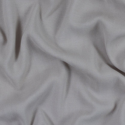 Armani Silver Cloud Herringbone Stretch Wool Woven