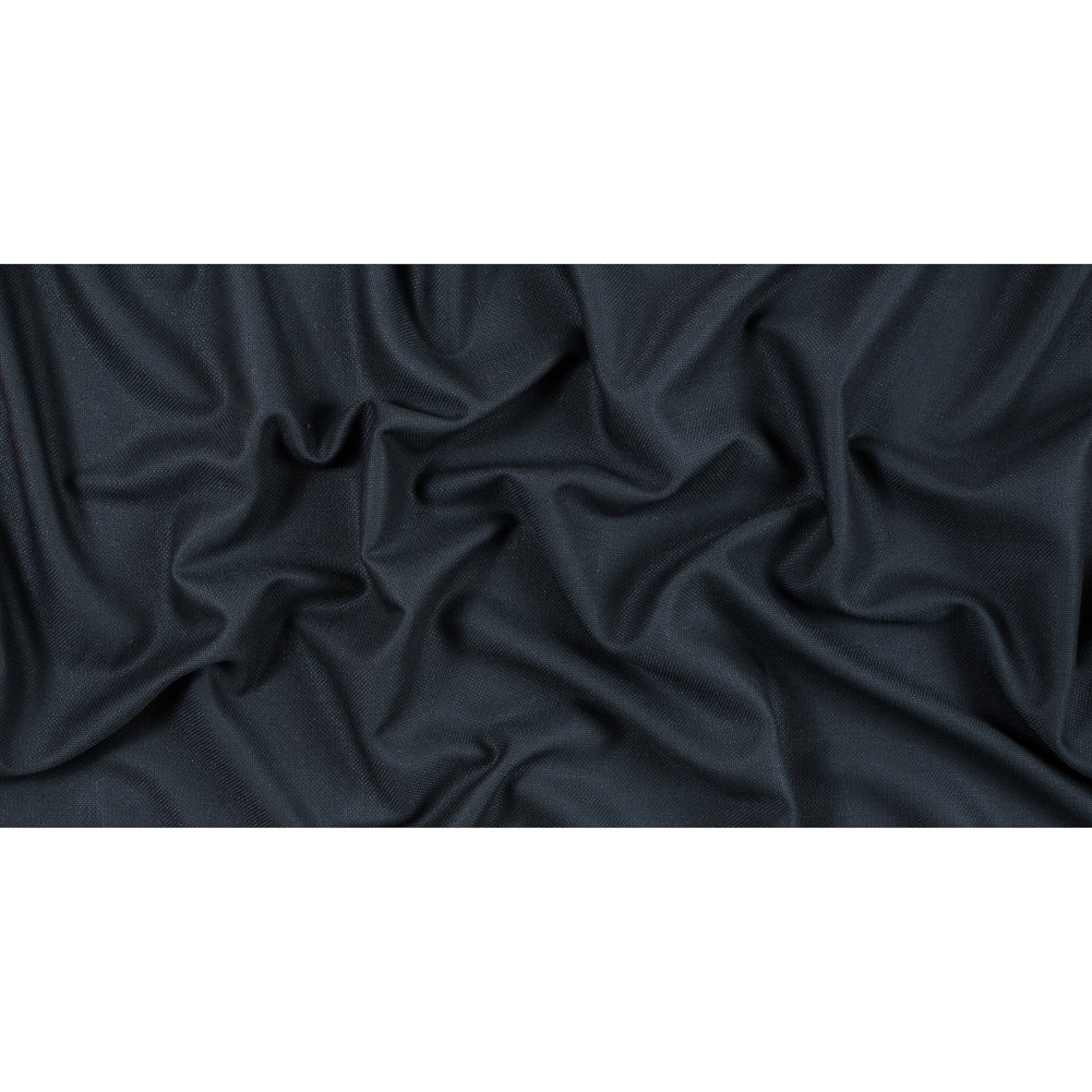 Armani Black Lightweight Worsted Wool Woven - Full