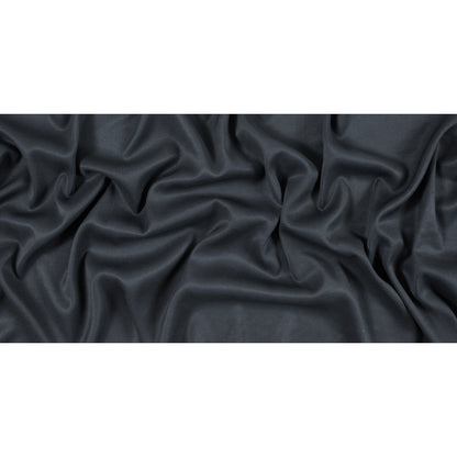 Armani Black Stretch Wool Twill Suiting Full