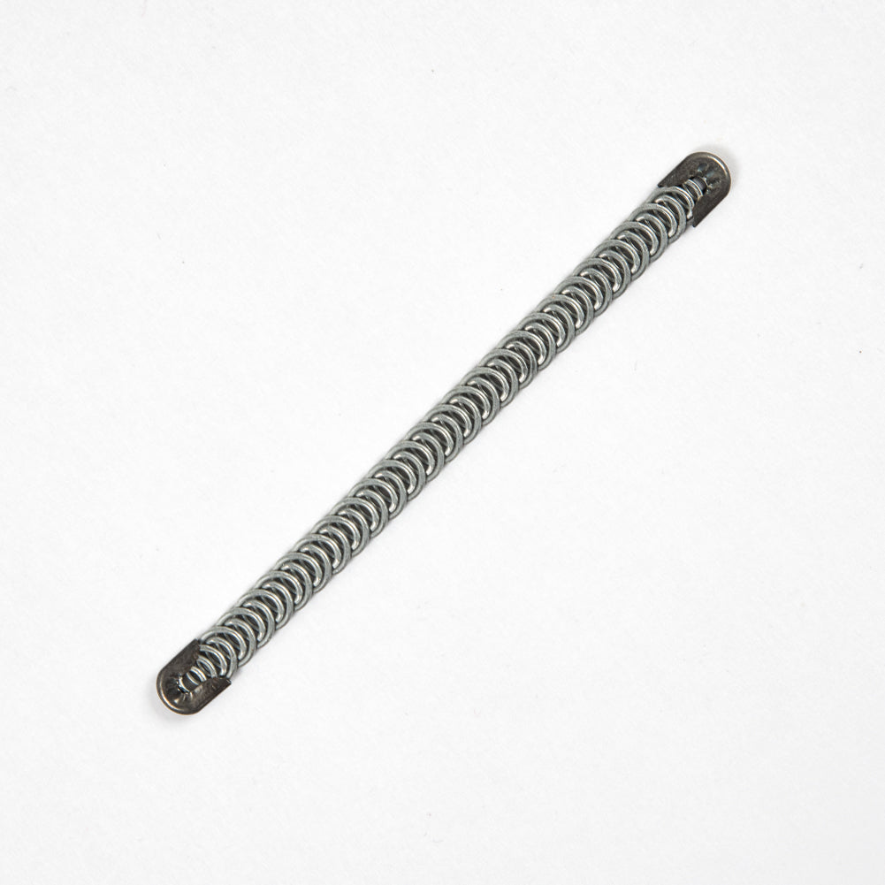 Silver and Gunmetal Metal Boning - 3.5"