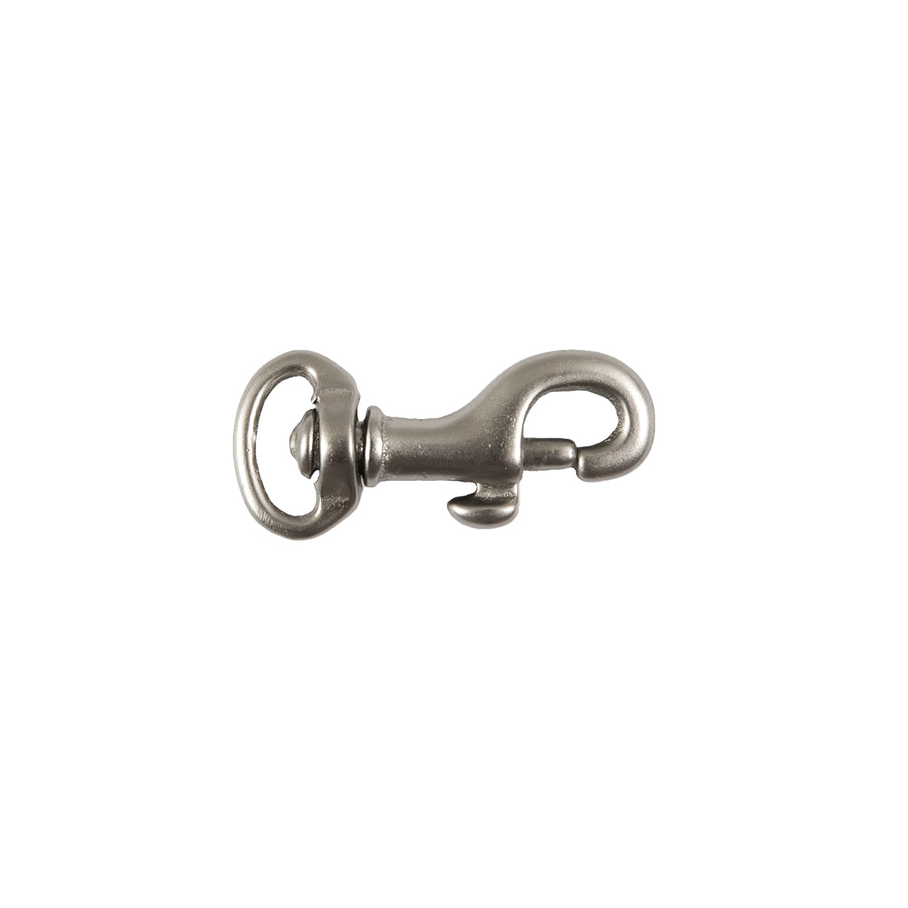 Silver Metal Spring Clip - 1.5"
