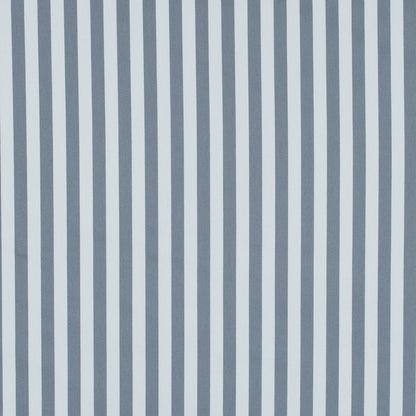 Wild Dove and White Bengal Striped Polyester Twill with Give