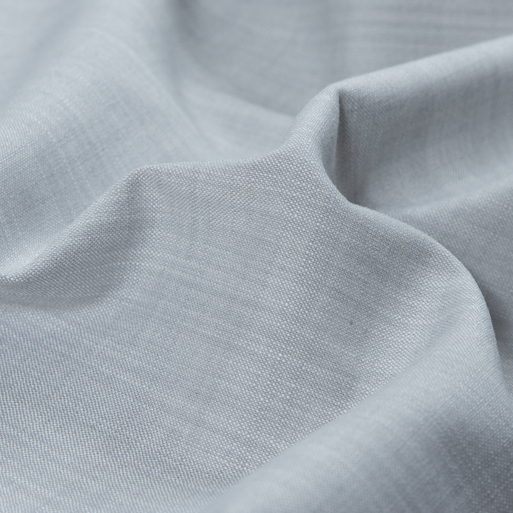 Glacier Gray Heathered Stretch Suiting - Detail