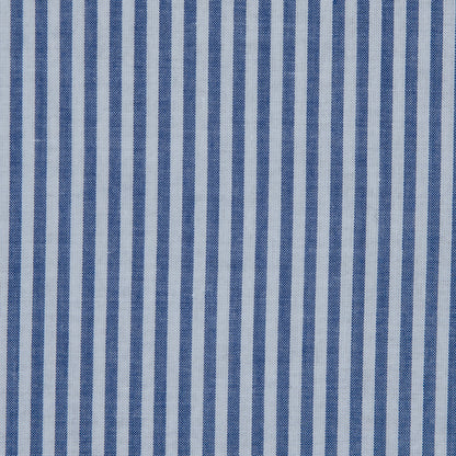 Rag &amp; Bone Blue and White Candy Striped Cotton Lawn - Detail