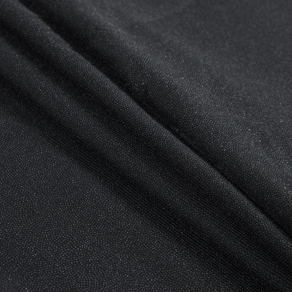Black Single-Faced Woven Fusible Interfacing - Folded