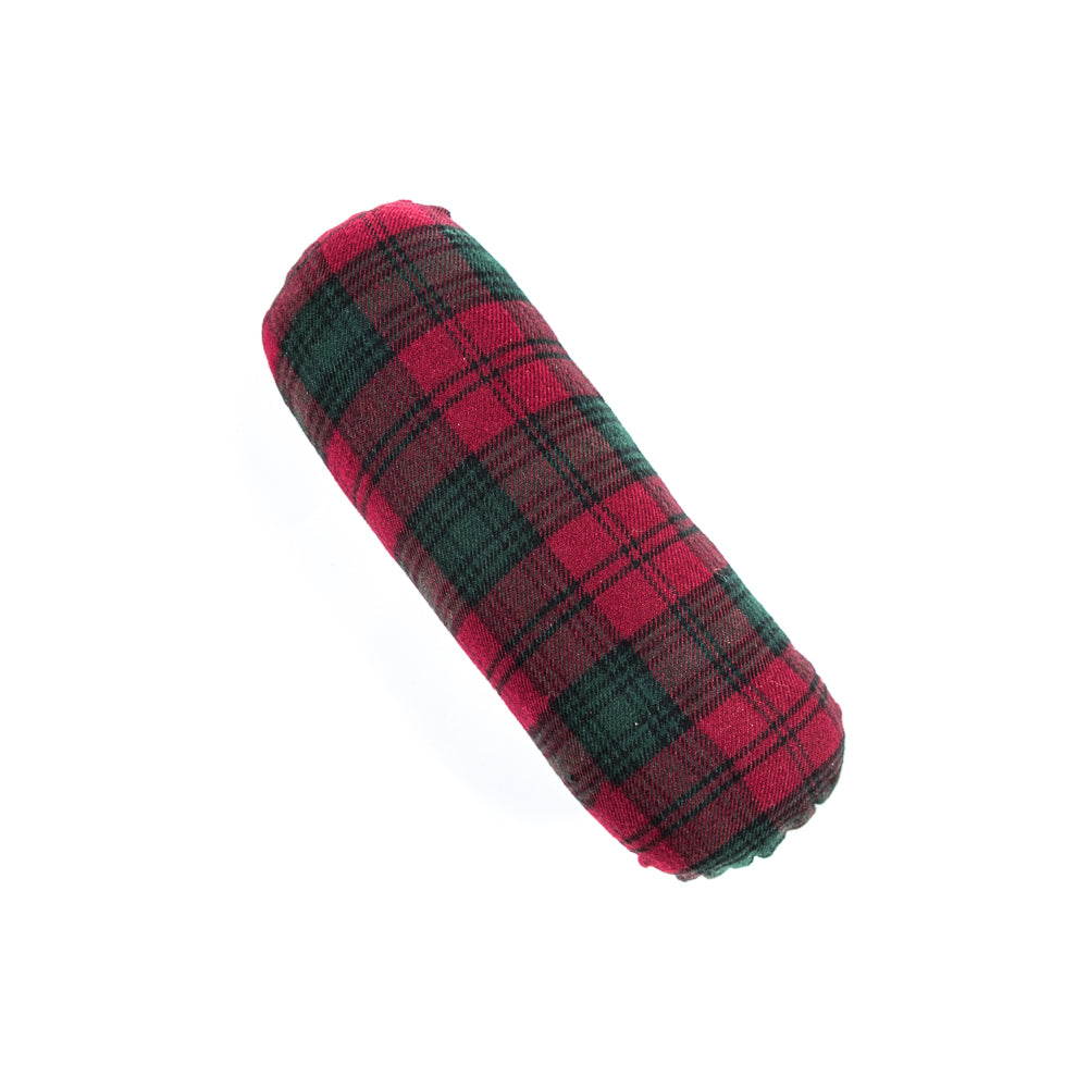 Dritz Green and Red Plaid Pressing Seam Roll Detail