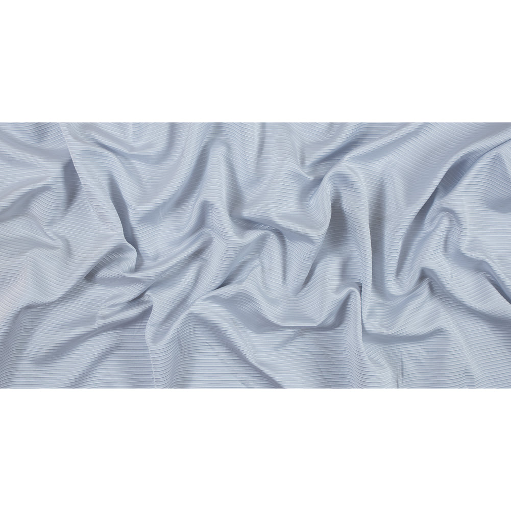 Glacier Gray Polyester Ottoman Full