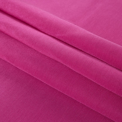 Magenta Polyester Faille Folded