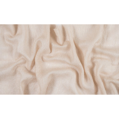 Bleached Sand Loosely Woven Mohair Full