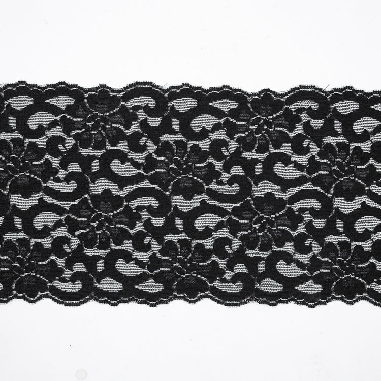 template--25130090922057__main-Black Stretch Floral Lace - 6.5"