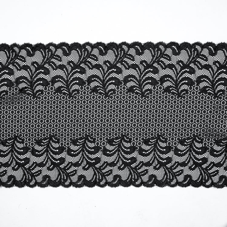 template--25130090922057__main-Black Stretch Floral Lace - 9.5