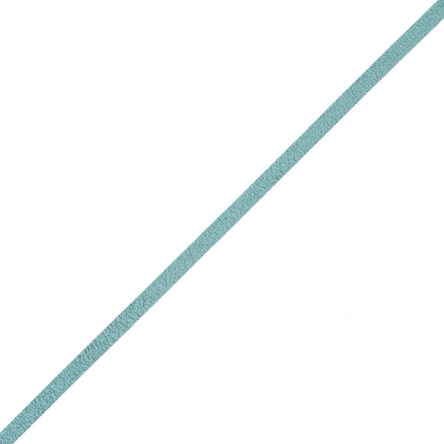 Beryl Green Faux Suede Cord/Ribbon - 0.2"