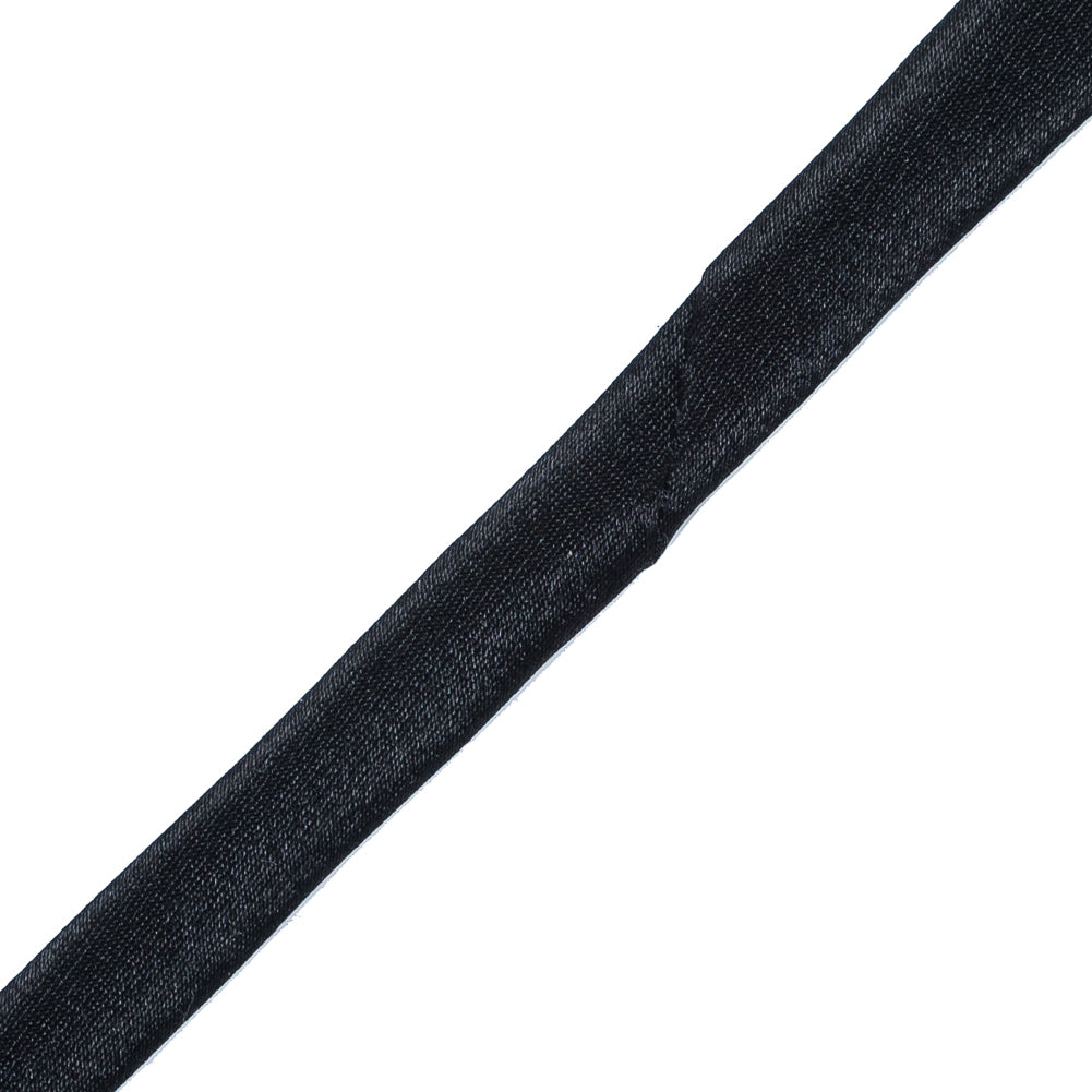 Black Satin Cord - 0.4" Detail