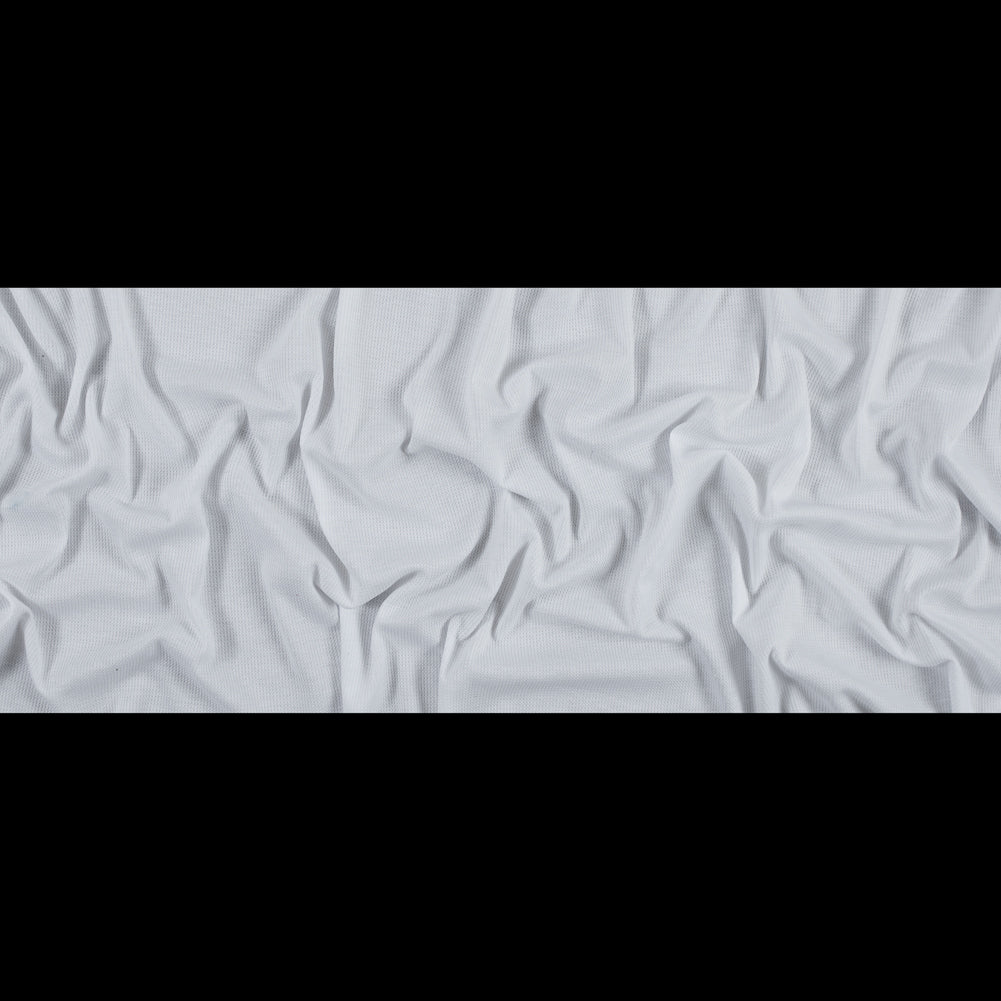 White Stretch Polyester Thermal Folded