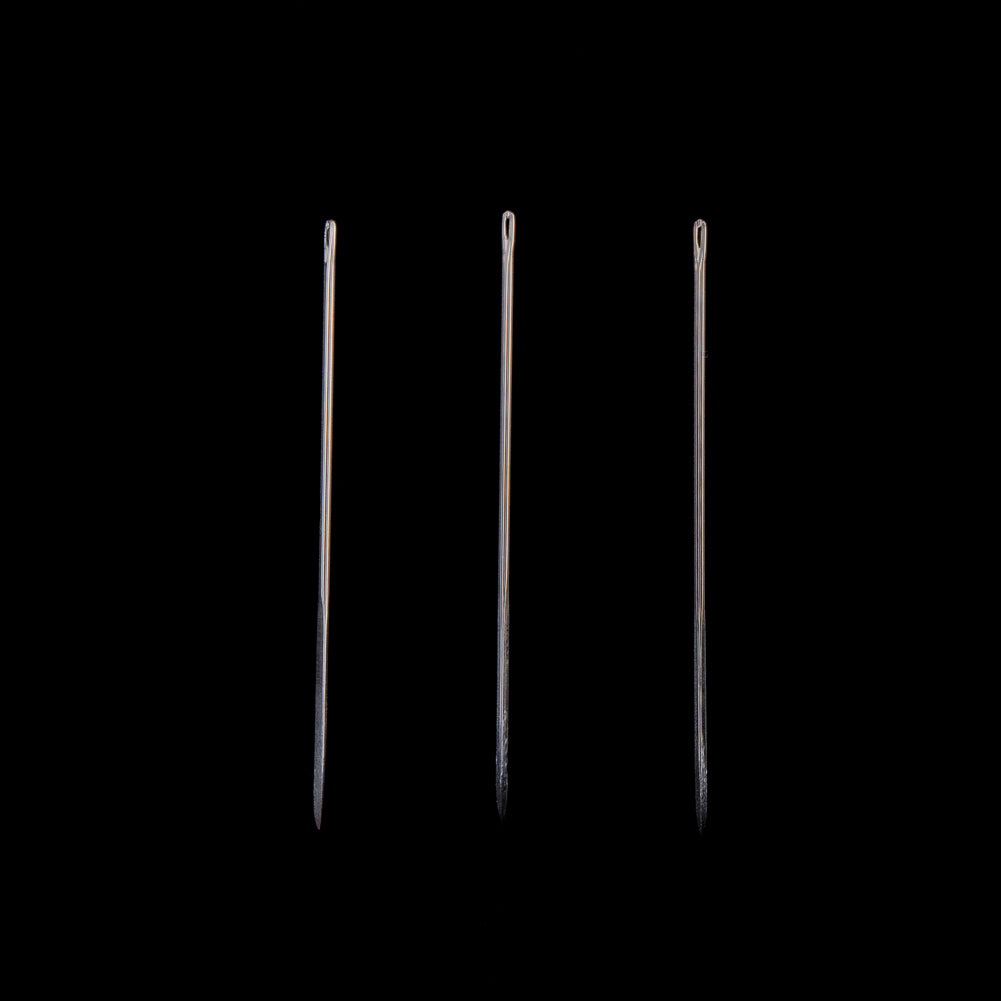 3 John James "Long Glovers" Hand Needles - #8