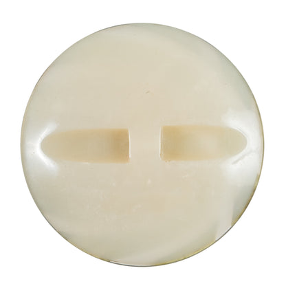 Green Decorative Plastic Button - 55L/35mm Detail