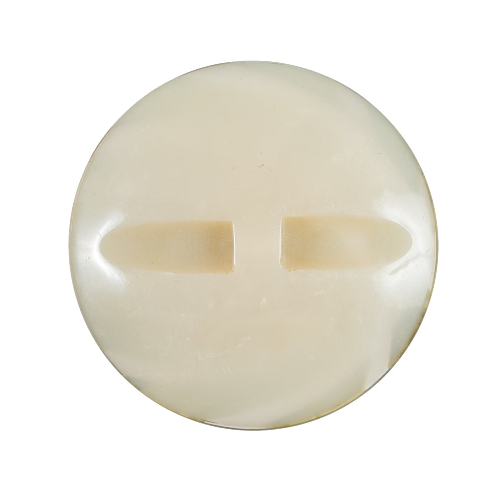 Green Iridescent Decorative Self Back Plastic Button - 44L/28mm Detail