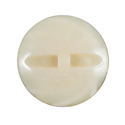 Green Iridescent Decorative Self Back Plastic Button - 44L/28mm Detail