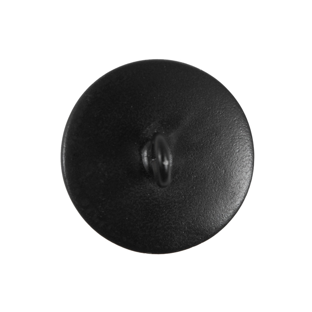 Brown Embossed Plastic Shank-Back Button - 40L/25.5mm Detail