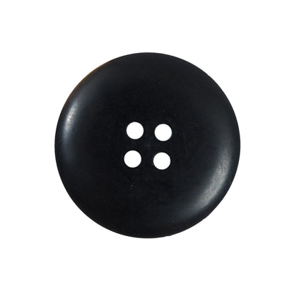 Matte Black Plastic Button - 38L/24mm Detail
