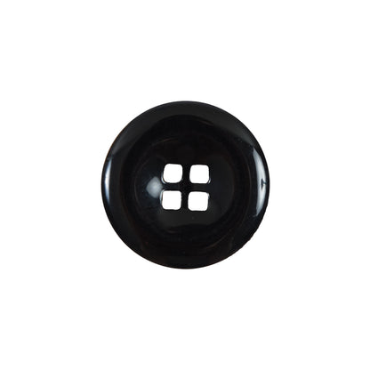 Black Plastic Button - 32L/20mm